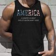 America A Country So Great Even Its Haters Wont Leave Unisex Tank Top Gifts for Him