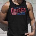 America The Beautiful Retro Vintage American 4Th Of July Unisex Tank Top Gifts for Him