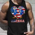America Uncle Sam Griddy Dance Funny 4Th Of July Unisex Tank Top Gifts for Him