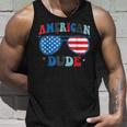 American Dude Sunglasses 4Th Of July Patriotic Boy Men Kids Tank Top Gifts for Him