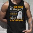 American Eskimo Dog Dear Daddy Thank You For Being My Daddy Unisex Tank Top Gifts for Him