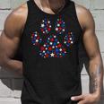 American Flag Patriotic Dog & Cat Paw Print Us 4Th Of July Patriotic Tank Top Gifts for Him