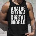 Analog Girl Logical Person Unisex Tank Top Gifts for Him