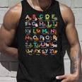Animal Alphabet Abcs Spanish Learning Tank Top Gifts for Him