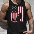 Animal Lover Vintage American Flag 4Th Of July Chinchilla Unisex Tank Top Gifts for Him