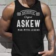 Askew Name Gift Authentic Askew Unisex Tank Top Gifts for Him