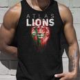 Atlas Lions Morocco Soccer Flag Football Gift Unisex Tank Top Gifts for Him