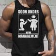 Bachelor Party Under New Management Wedding Groom Unisex Tank Top Gifts for Him