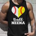 Ball Neena Heart Funny Baseball Softball Neena Unisex Tank Top Gifts for Him