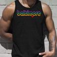 Baltimore Vintage Retro Maryland Graphic PrideGifts Unisex Tank Top Gifts for Him