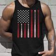 Baseball 4Th Of July Design Cool Usa American Flag Unisex Tank Top Gifts for Him