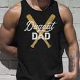 Baseball Dugout Dad Baseball Bats For Father Unisex Tank Top Gifts for Him