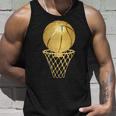 Basketball Player Trophy Game Coach Sports Lover Basketball Tank Top Gifts for Him
