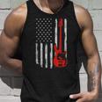 Bassist - Usa American Flag Bass Guitar Player Musician Unisex Tank Top Gifts for Him
