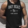 Bay Head Nj Vintage Nautical Boat Anchor Flag Sports Tank Top Gifts for Him