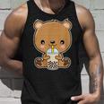 Bear Boba Bubble Milk Tea Kawaii Cute Animal Lover For Bear Lovers Tank Top Gifts for Him