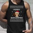 Beaver Lover Christmas Ugly Xmas Beaver Sweater Beaver Tank Top Gifts for Him