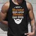 Beer Best Bearded Beer Lovin Staffordshire Bull Terrier Dad Unisex Tank Top Gifts for Him