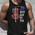 Best Dad By Par Disc Golf Dad 4Th Of July Fathers Day Unisex Tank Top Gifts for Him