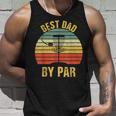 Best Dad By Par Funny Disc Golf For Men Fathers Day Unisex Tank Top Gifts for Him