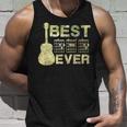 Best Dad Ever Guitar Chords Guitarist Father Fathers Day Unisex Tank Top Gifts for Him