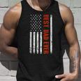 Best Dad Ever With Us Flag American Fathers Day Unisex Tank Top Gifts for Him