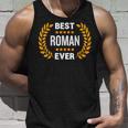 Best Roman Ever With Five Stars Name Roman Unisex Tank Top Gifts for Him