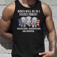 Biden Will Be In 3 States Today Funny Joe Biden Anti Biden Unisex Tank Top Gifts for Him