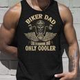 Biker Dad Motorcycle Fathers Day For Funny Father Biker Unisex Tank Top Gifts for Him