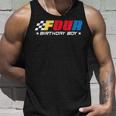 Birthday Boy 4 Four Race Car 4Th Racing Pit Crew Driver Unisex Tank Top Gifts for Him
