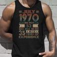 Born July 1970 53Rd Birthday Made In 1970 53 Year Old Unisex Tank Top Gifts for Him