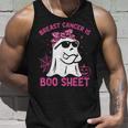 Breast Cancer Is Boo Sheet Breast Cancer Warrior Halloween Tank Top Gifts for Him