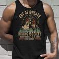 Out Of Breath Hiking Society Tank Top Gifts for Him