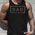 Camo Dad Est 2023 First Fathers Day 2023 New Dad Birthday Tank Top Gifts for Him