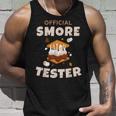 Camping Crew Official Smore Tester Marshmallows Smores Unisex Tank Top Gifts for Him