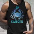 Cancer Zodiac Sign Astrology Birthday Horoscope Lover Unisex Tank Top Gifts for Him