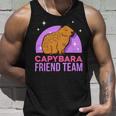Capybara Friend Team Lover Animal Capybaras Rodent Unisex Tank Top Gifts for Him