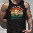 Chaotic Neutral Kinda Care Kinda Dont Vintage Unisex Tank Top Gifts for Him