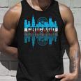 Chicago Illinois Flag City Skyline Chi Town Pride City Flag Unisex Tank Top Gifts for Him