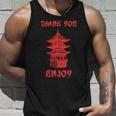 Chinese Takeout Food Thank You Box For Chef Asian Cuisine Unisex Tank Top Gifts for Him