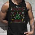 Christmas Cheerleader Cheer Ugly Christmas Sweater Party Tank Top Gifts for Him