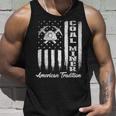 Coal Miner - Usa Flag Patriotic Underground Mining Laborer Unisex Tank Top Gifts for Him