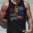Colourful Polka Dot Video Game Controller Dot Day Gamer Tank Top Gifts for Him
