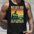 Cool Welding For Men Dad Ironworker Welder Pipefitter Worker Unisex Tank Top Gifts for Him