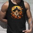 Corgi Witch Cute Halloween Costume For Dog Lover Tank Top Gifts for Him