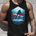Cozumel Scuba Free Diving Snorkeling Mexican Vacation Gift Unisex Tank Top Gifts for Him