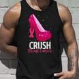 Crush Breast Cancer Breast Cancer Bling Pink Ribbon Tank Top Gifts for Him