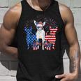 Cute Chihuahua Dogs American Flag Indepedence Day July 4Th Unisex Tank Top Gifts for Him