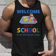 Cute Welcome Back To School From The Lunch Crew Lunch Lady Unisex Tank Top Gifts for Him
