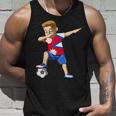Dabbing Soccer Boy Nepal Jersey Nepalese Unisex Tank Top Gifts for Him